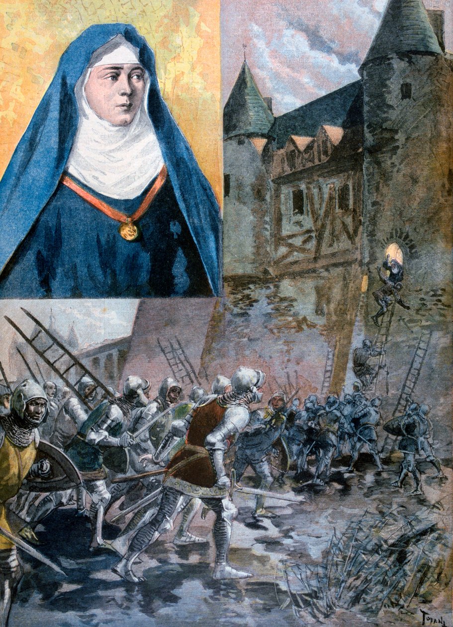 Søster til Bertrand du Guesclin, 1894 af Unbekannt
