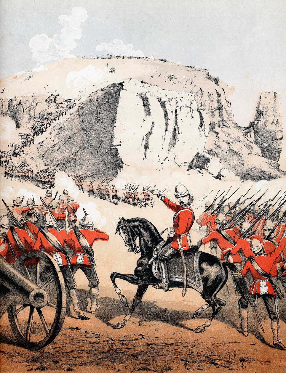Stormen af Magdala, Etiopien, 13. april 1868 af Unbekannt