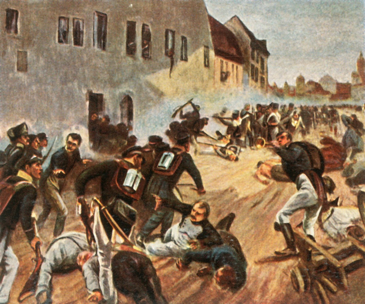 Stormen af Grimma-porten, 19. oktober 1813, 1936. af Unbekannt
