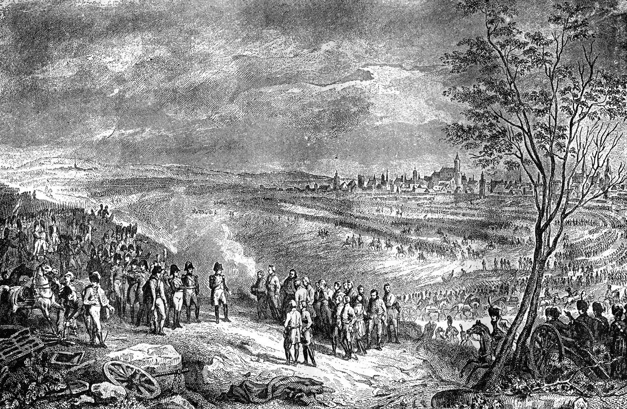 Overgivelsen af Ulm, Tyskland, 20. oktober 1805 1882-1884 af Unbekannt
