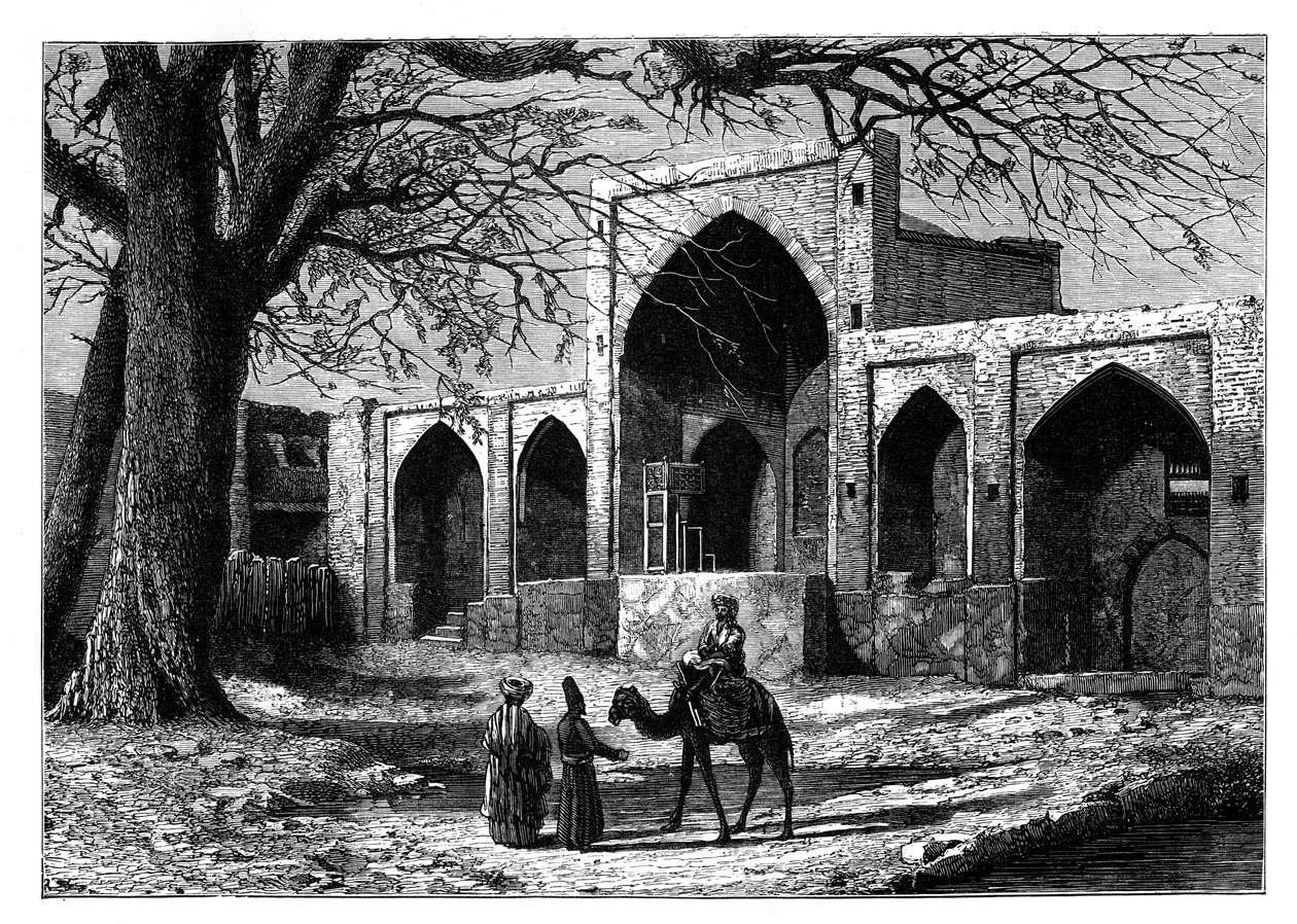 Graven til Nadir Shah af Persien i Mekka, 1688-1747, c1890 af Unbekannt