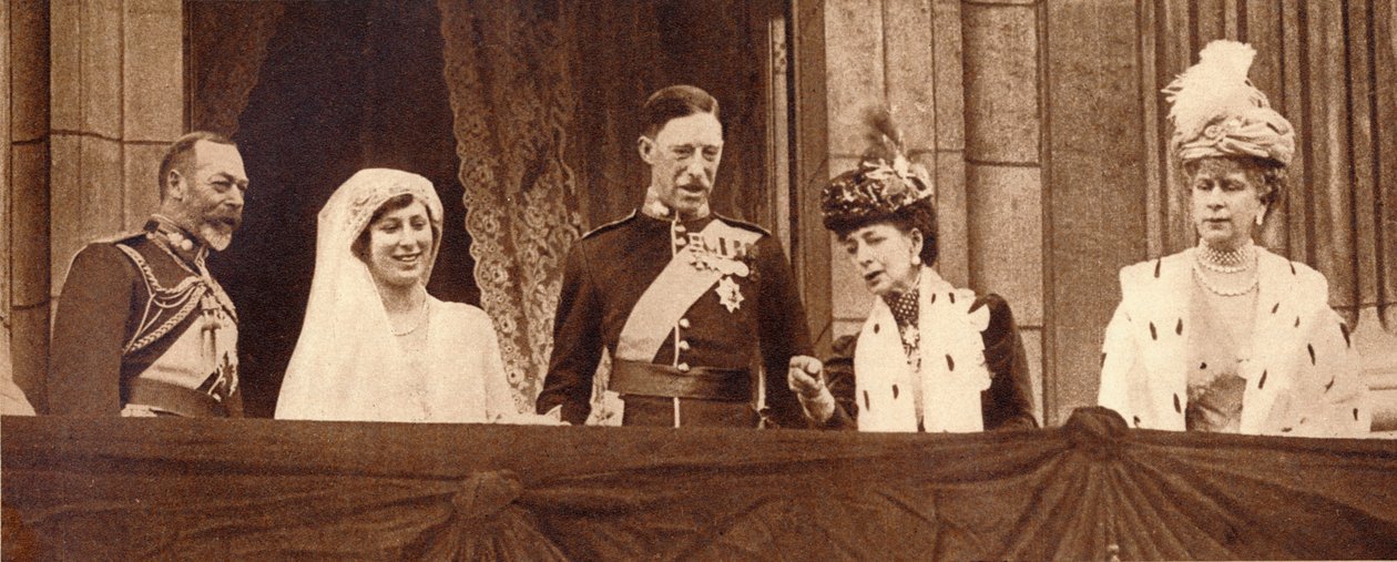 Prinsesse Marys og Viscount Lascelles bryllup, 28. februar 1922 1935. af Unbekannt