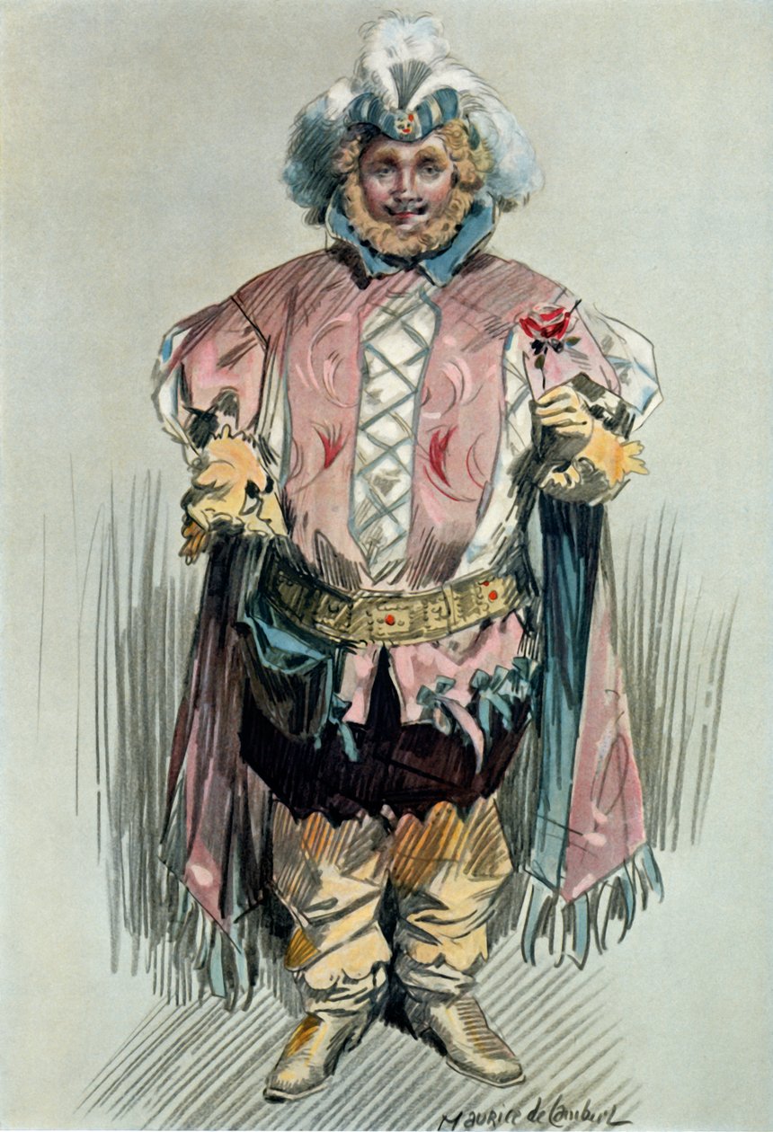 Teater De La Porte-Saint-Martin - Falstaff - Falstaff. - M. Clerget, 1904. af Unbekannt