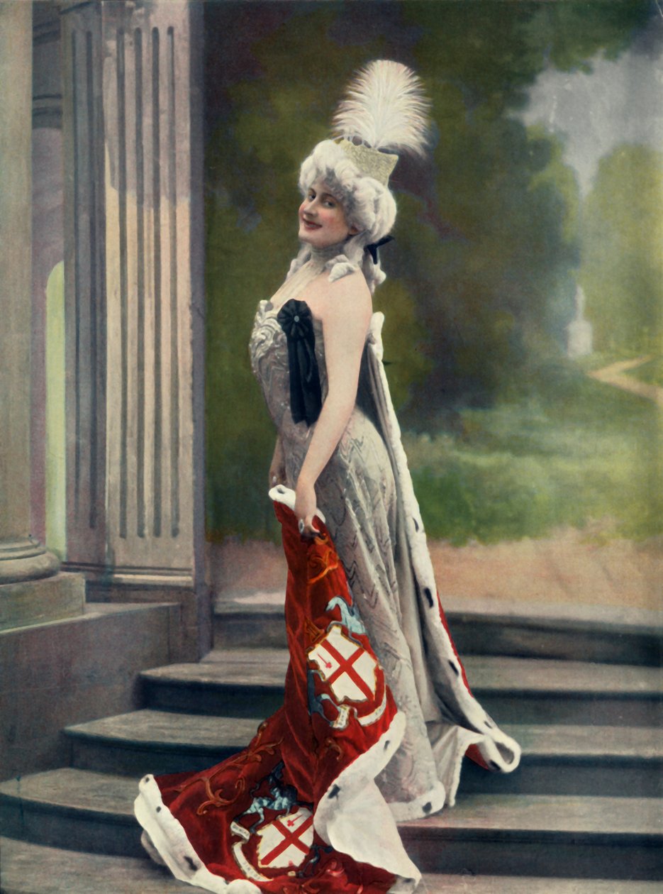 Variety Teater. - Paris Aux Varietes - La Commere. - Frøken Saulier, 1904. af Unbekannt