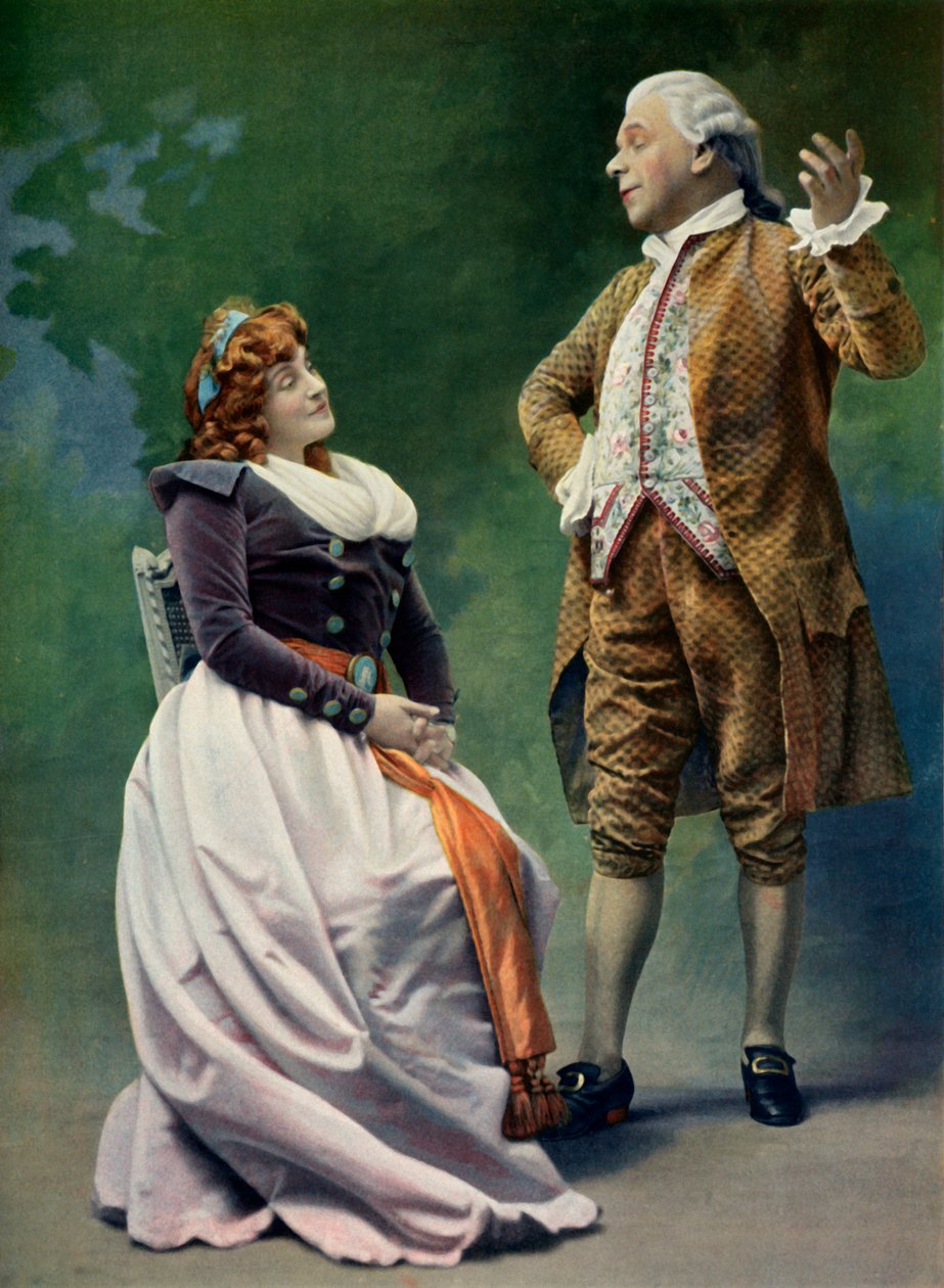 Kommunale Teater De La Gaite - La Montansier - Mme Rejane. Saint-Phar: M. Coquelin Aine, 1904. af Unbekannt