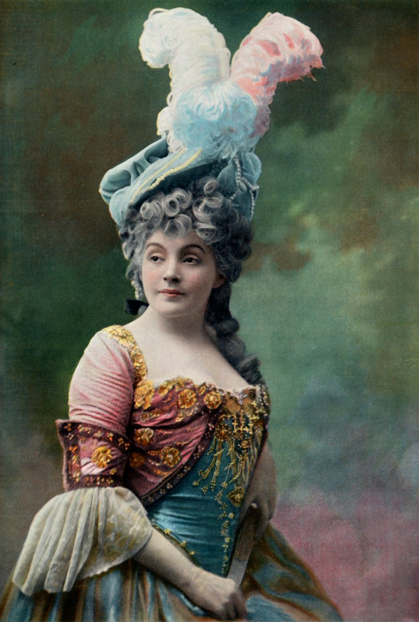 Municipal Theatre De La Gaite - Mme Rejane, rollen som Montansier. - The Montansier, 1904. af Unbekannt