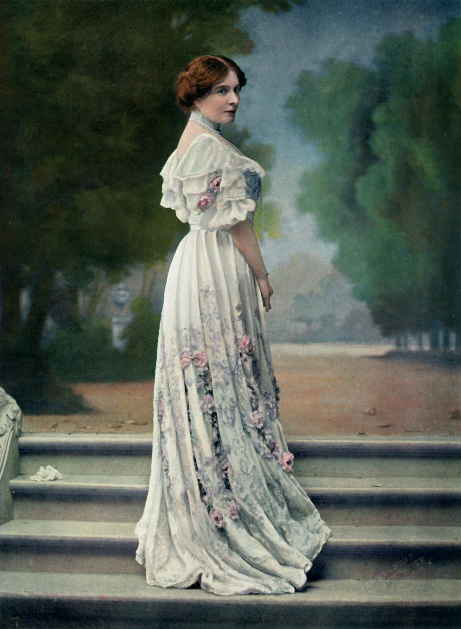 Theatre National De LOdeon. - Frøken Berthe Bady - Paulas rolle. Den anden Madame Tanqueray, 190 af Unbekannt