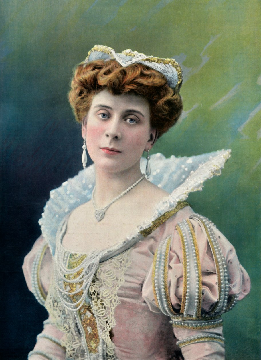 Theatre National De LOdeon. - Miss Sylvie - Charlottes rolle. - Den galante konge, 1904. af Unbekannt