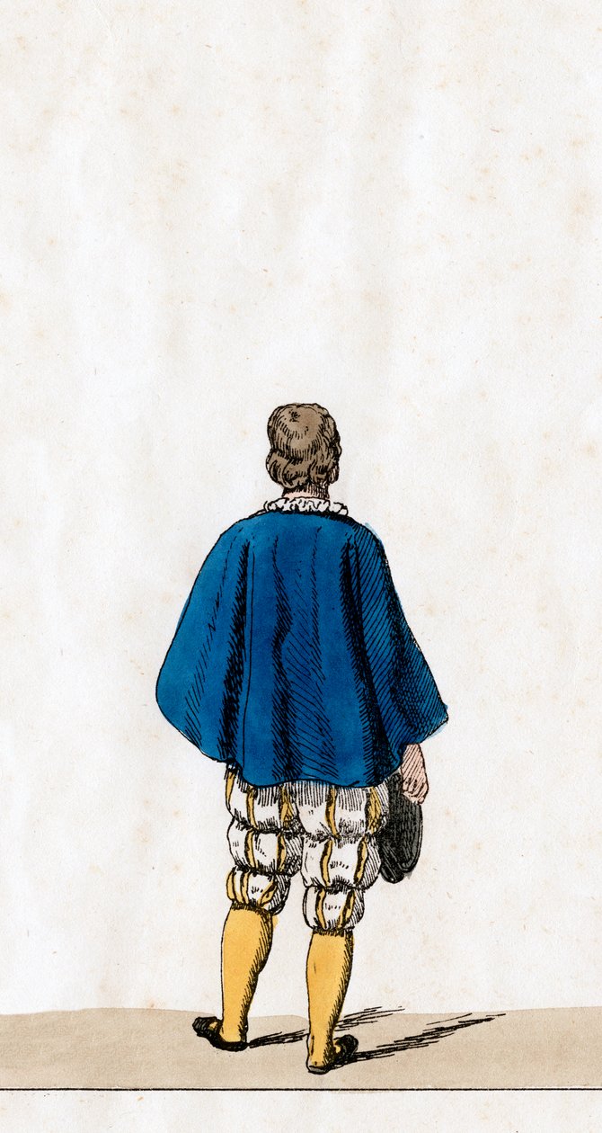 Teaterkostumedesign til Shakespeares skuespil, Henry VIII, 1800-tallet af Unbekannt