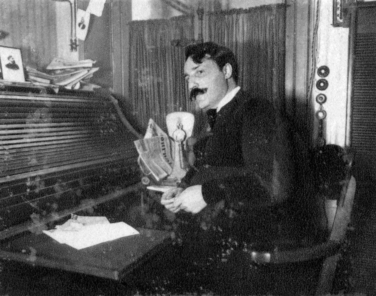 Theodore Botrel, fransk singer-songwriter, 1911 af Unbekannt