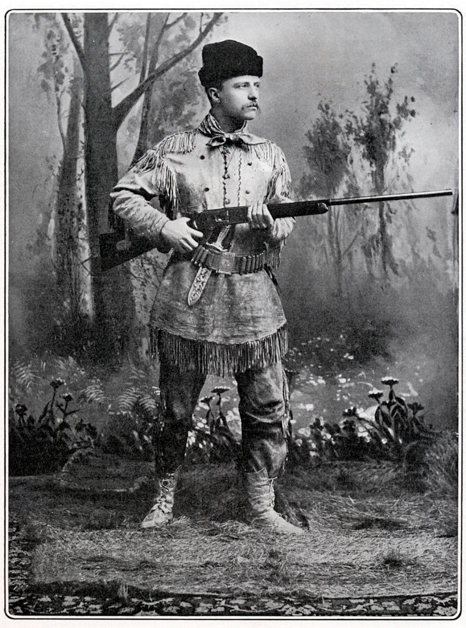 Theodore Roosevelt, amerikansk soldat og politiker, c1898 af Unbekannt