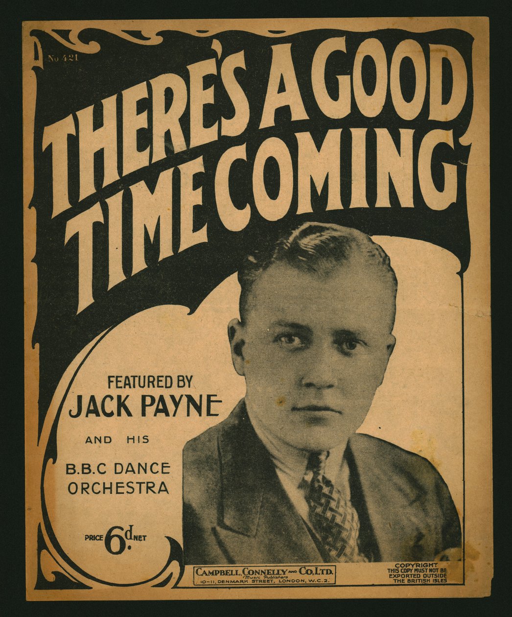 Theres a Good Time Coming, noder, 1930. af Unbekannt