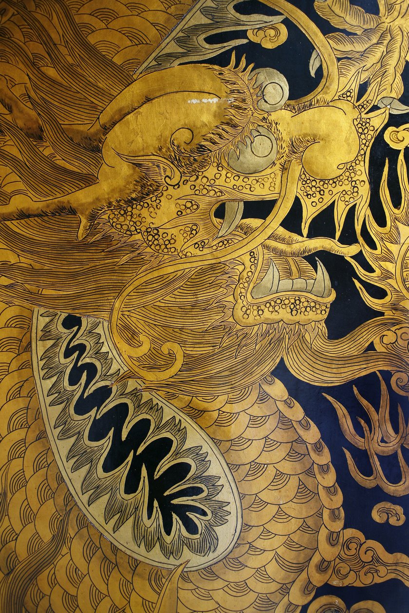Thian Hock Keng Temple Door Singapore Singapore af Unbekannt