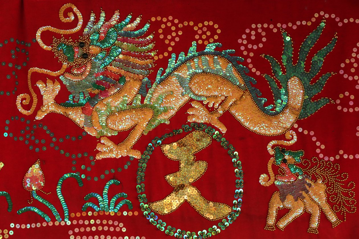 Thien Hau taoistiske tempel. Trække på. Trække på. Ho Chi Minh City. Vietnam af Unbekannt