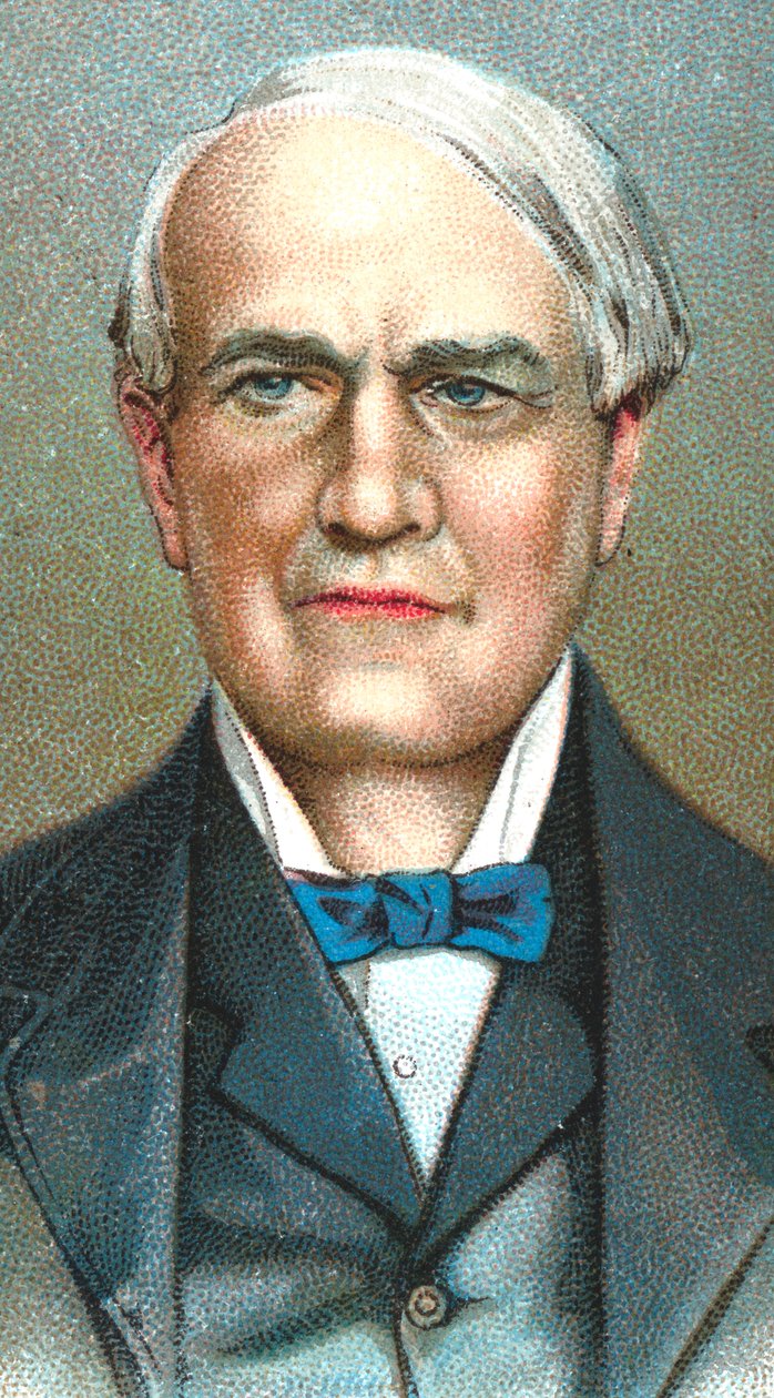 Thomas Alva Edison, amerikansk opfinder, 1924 af Unbekannt