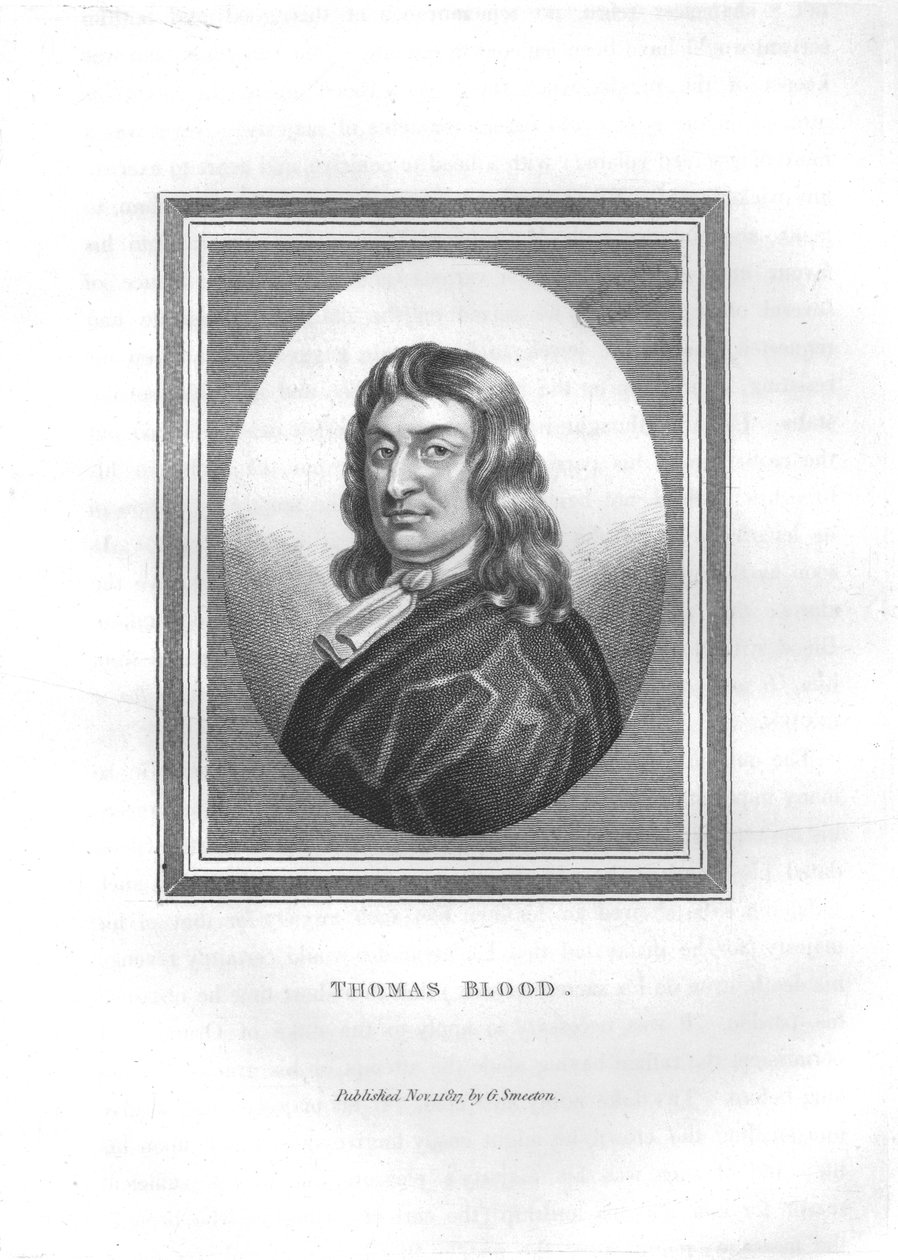 Thomas Blood, 1817 af Unbekannt