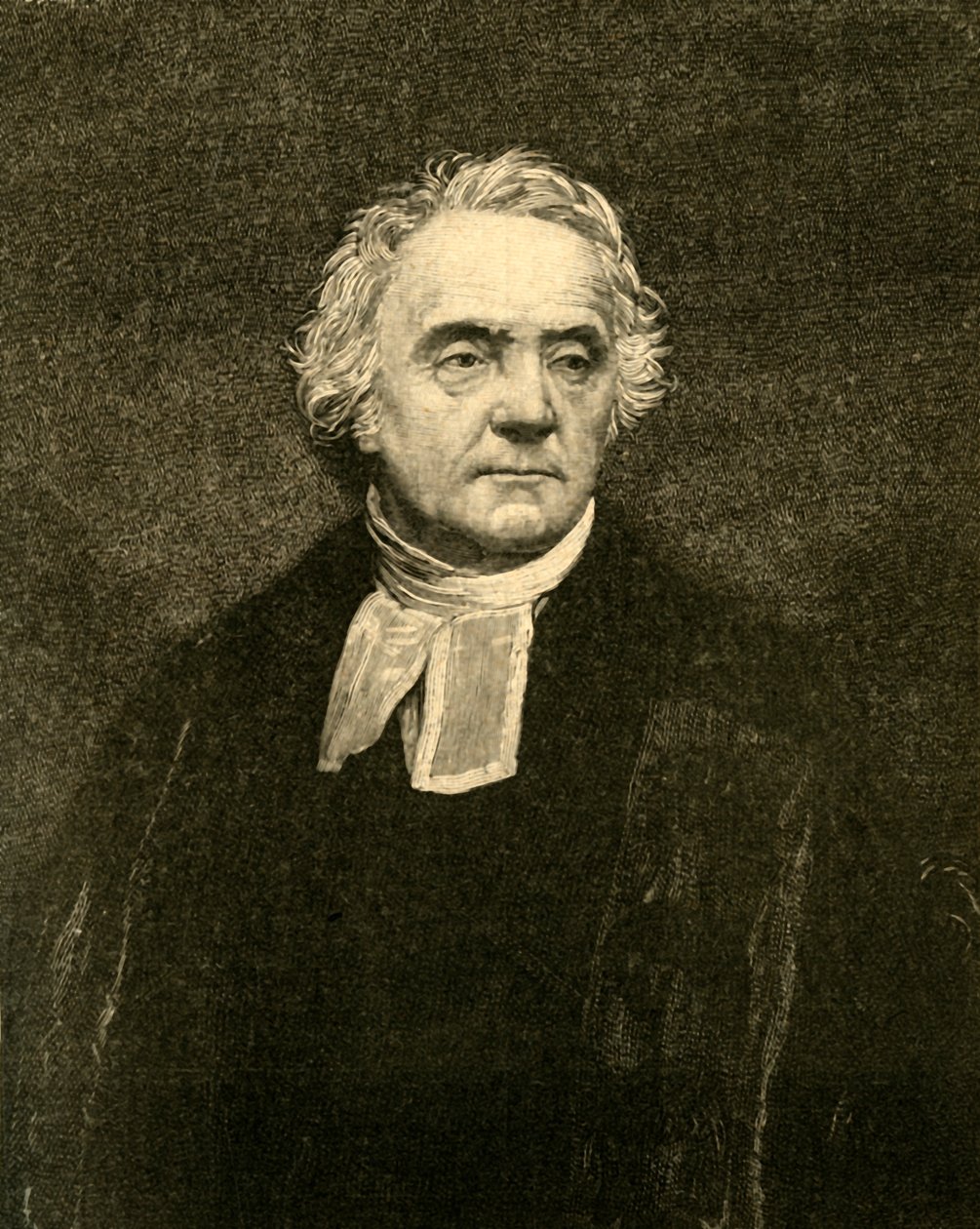 Thomas Chalmers, skotsk præst, teolog og politisk økonom, c1840
