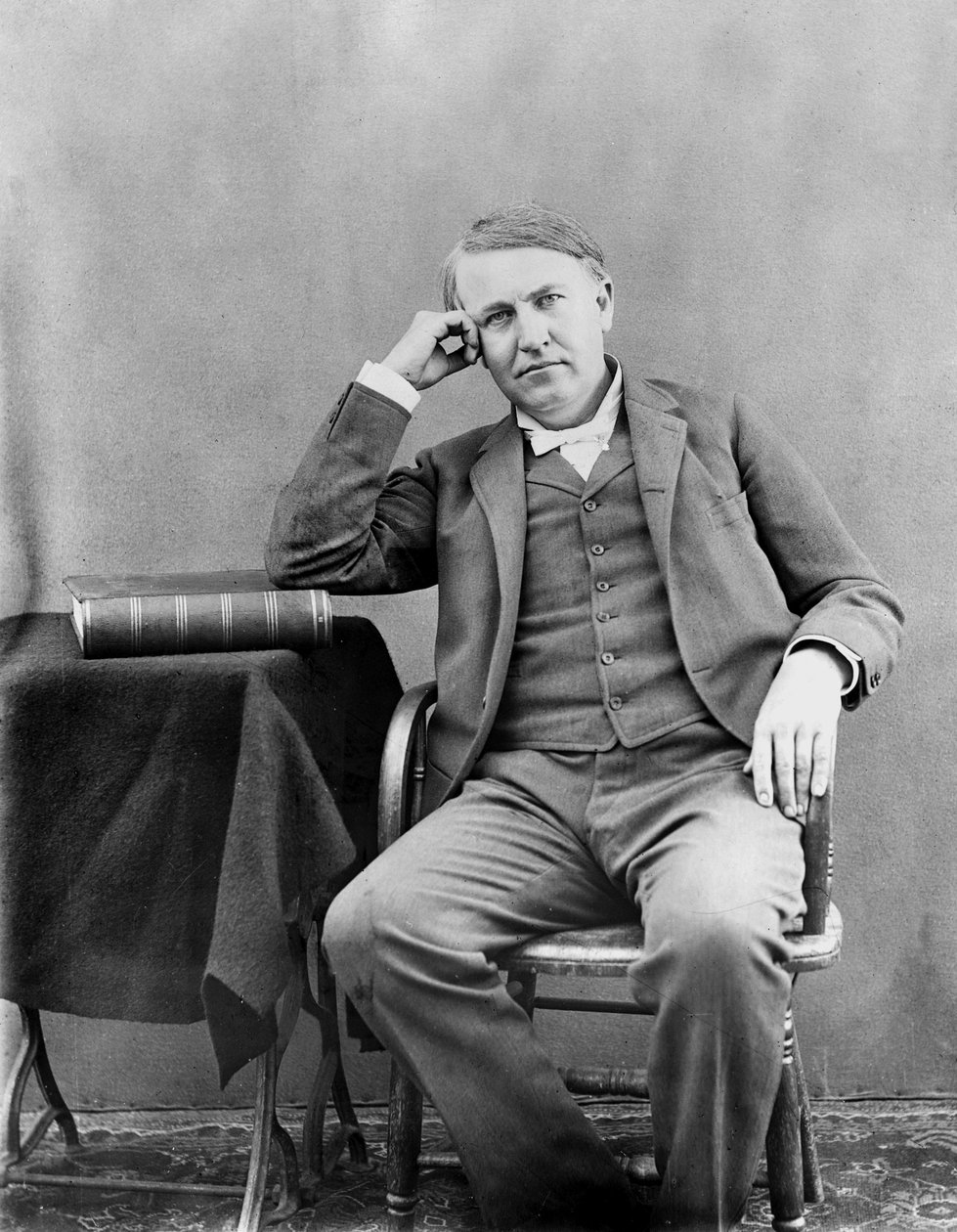 Thomas Edison, amerikansk opfinder af Unbekannt