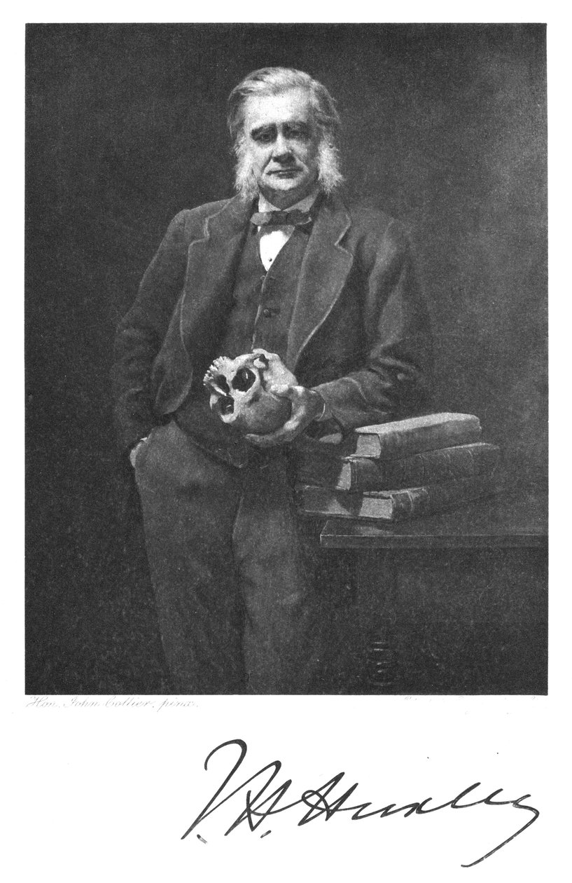 Thomas Henry Huxley, engelsk biolog, 1883 af Unbekannt