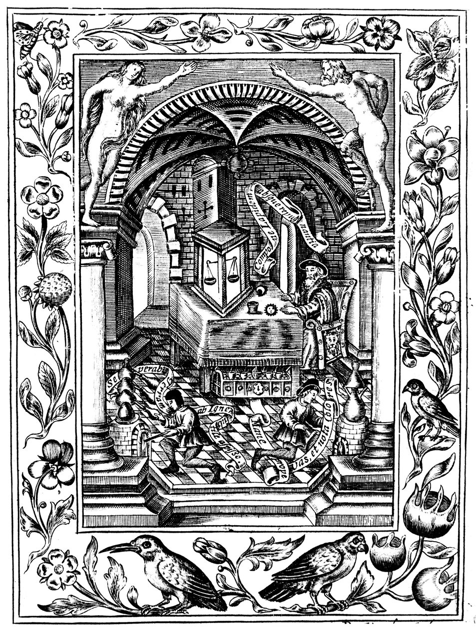 Thomas Nortons laboratorium, c1477 1652 af Unbekannt