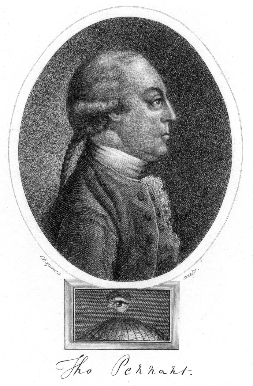 Thomas Pennant, britisk zoolog, forfatter og rejsende fra det 18. århundrede, 1823 af Unbekannt