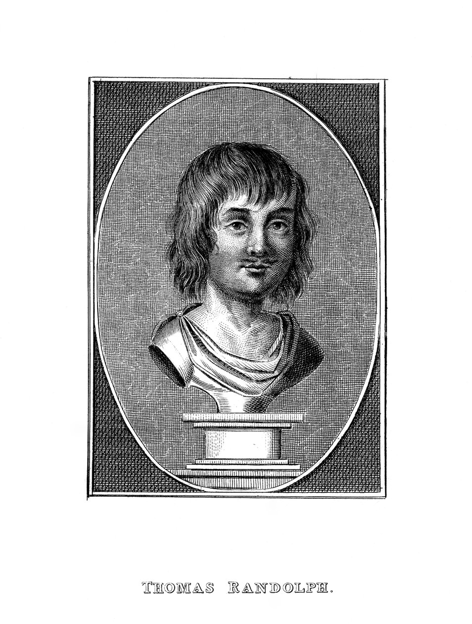 Thomas Randolph, engelsk digter og dramatiker fra det 17. århundrede, 1800-tallet af Unbekannt
