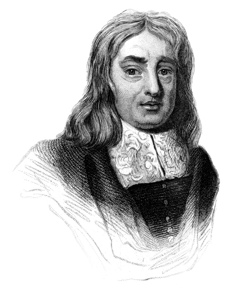 Thomas Sydenham, engelsk læge fra det 17. århundrede, c1850 af Unbekannt
