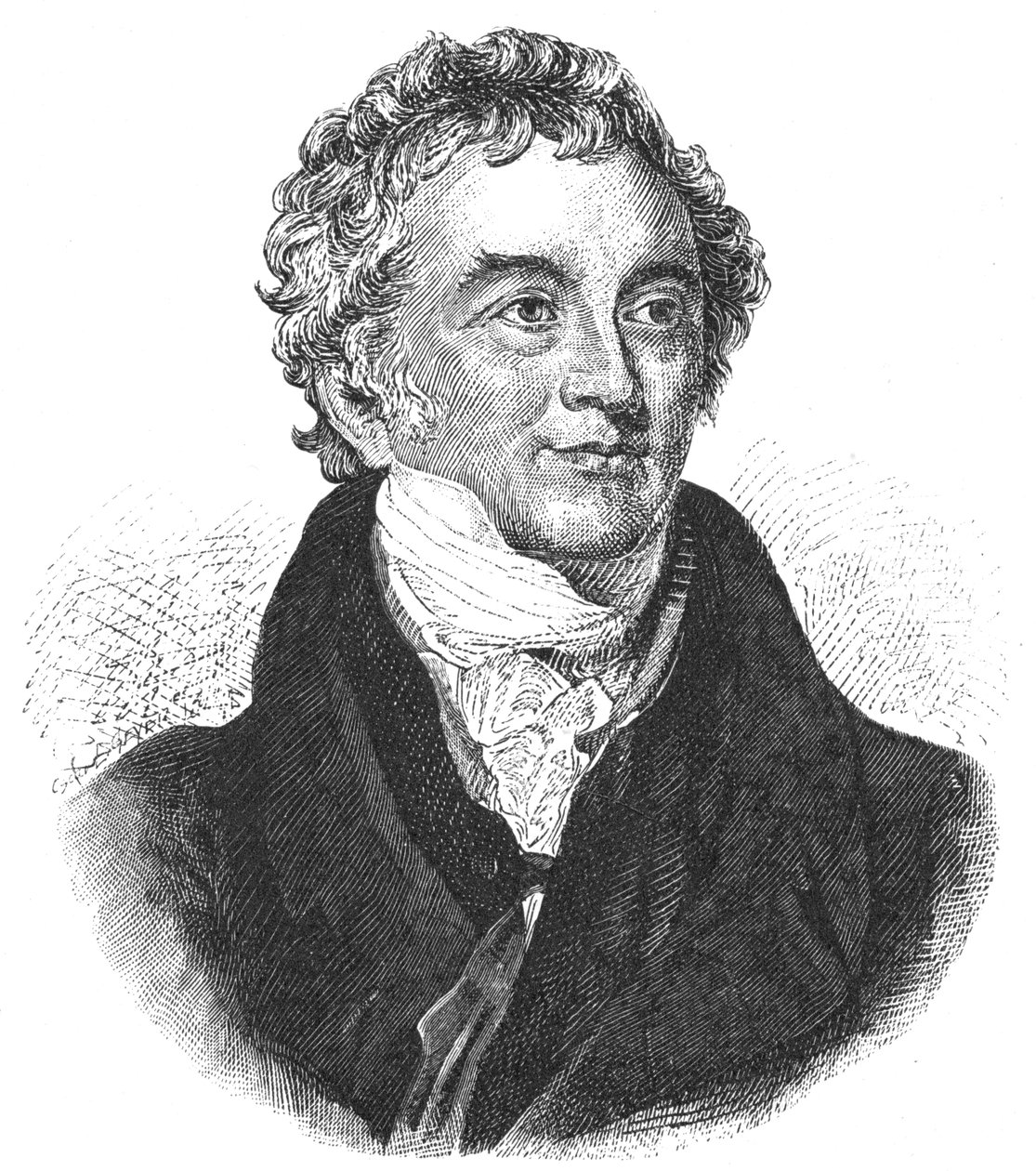 Thomas Young 1773-1829, fysiker og egyptolog, 1800-tallet af Unbekannt