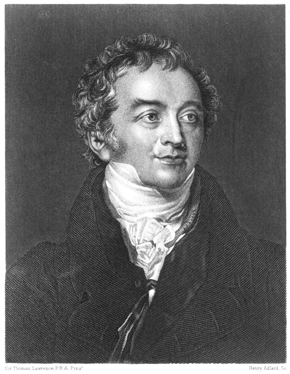 Thomas Young 1773-1829, fysiker og egyptolog, 1800-tallet af Unbekannt