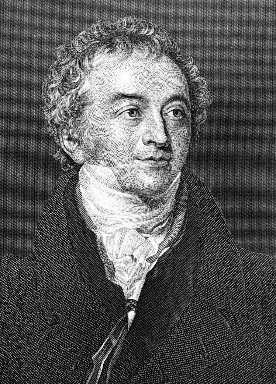 Thomas Young, læge, fysiker og egyptolog, c 1810 af Unbekannt