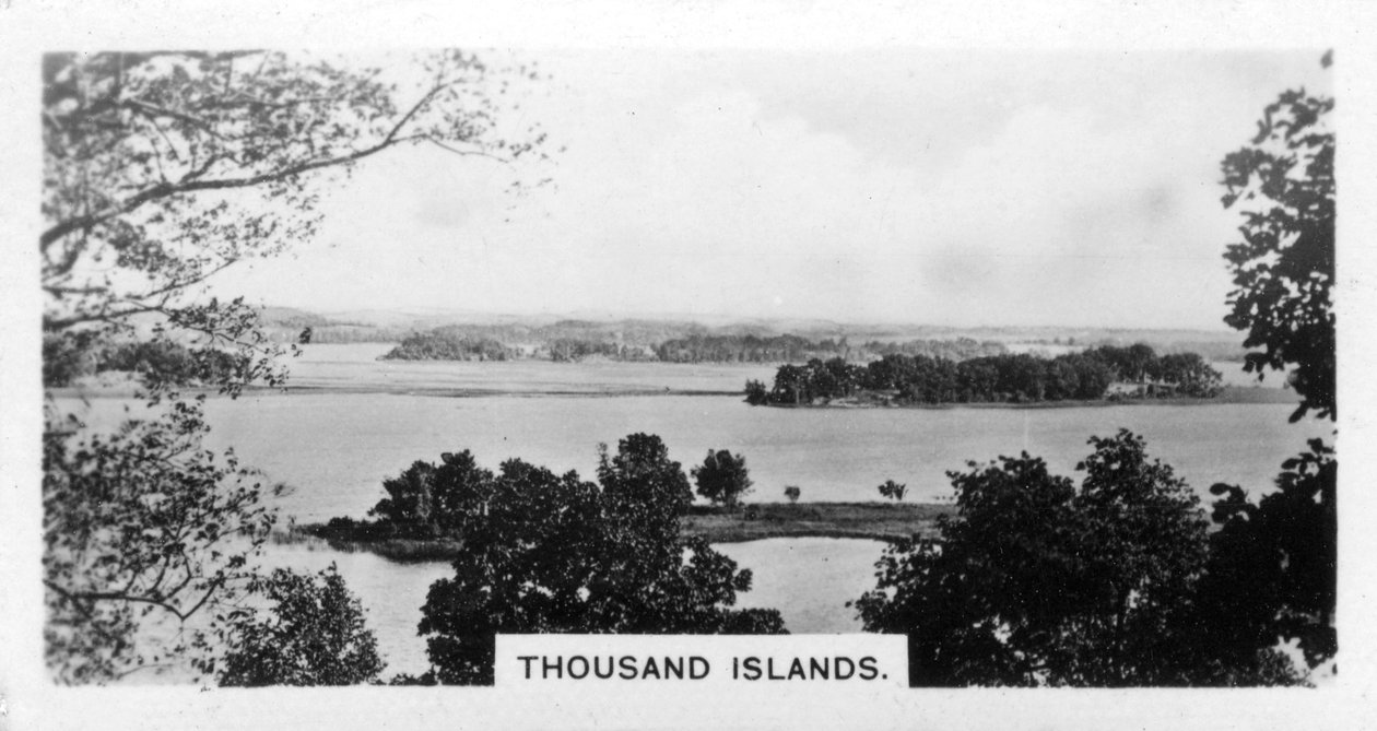 Thousand Islands, St Lawrence River, Canada, c1920