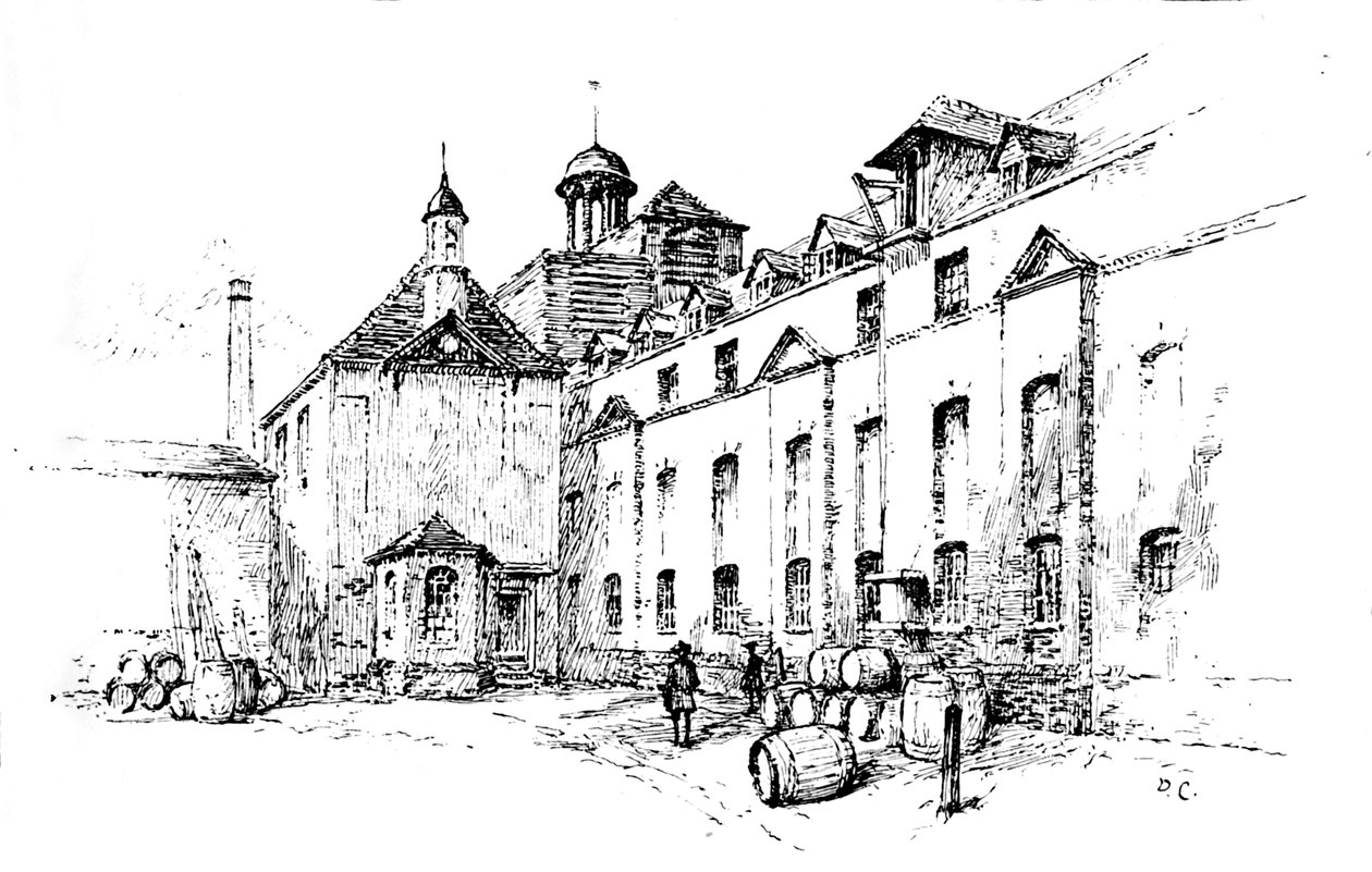 Thrales Brewery, Southwark, 1907 af Unbekannt