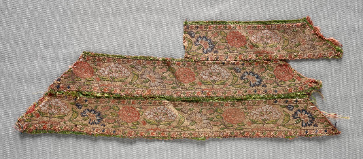 Tre strimler sat sammen, 1700-1800-tallet. af Unbekannt