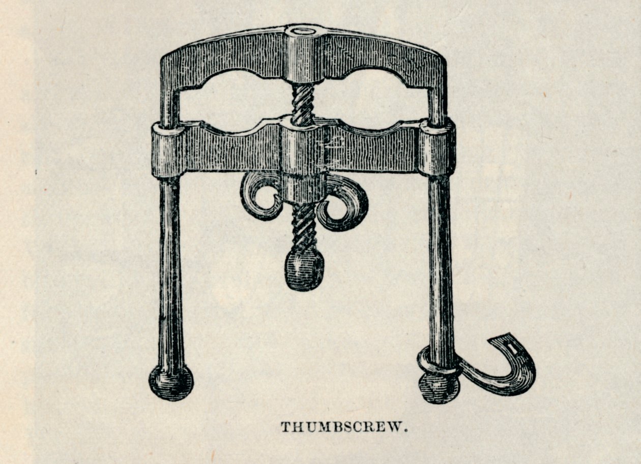 Tommelskrue, 1905 af Unbekannt