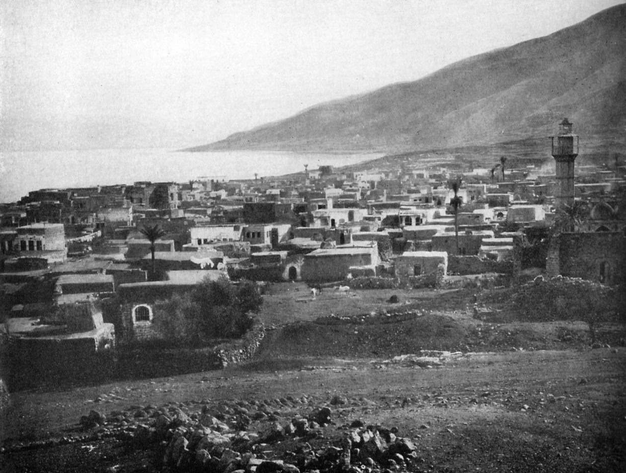 Tiberias og Galilæa-søen, 1926 af Unbekannt