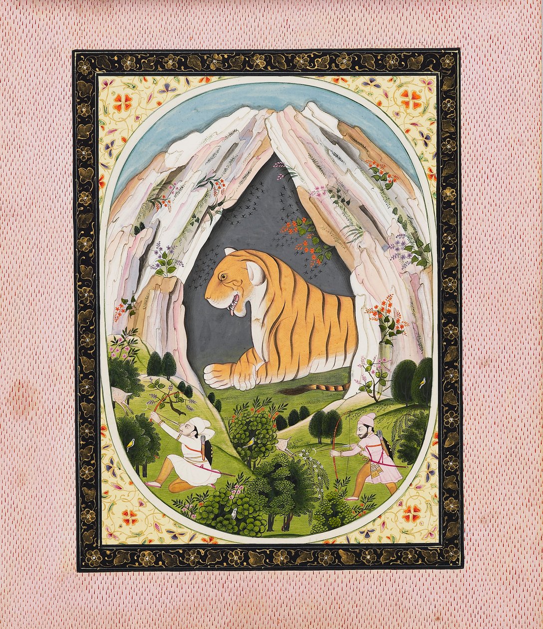 Tiger i en hule, c1810 af Unbekannt