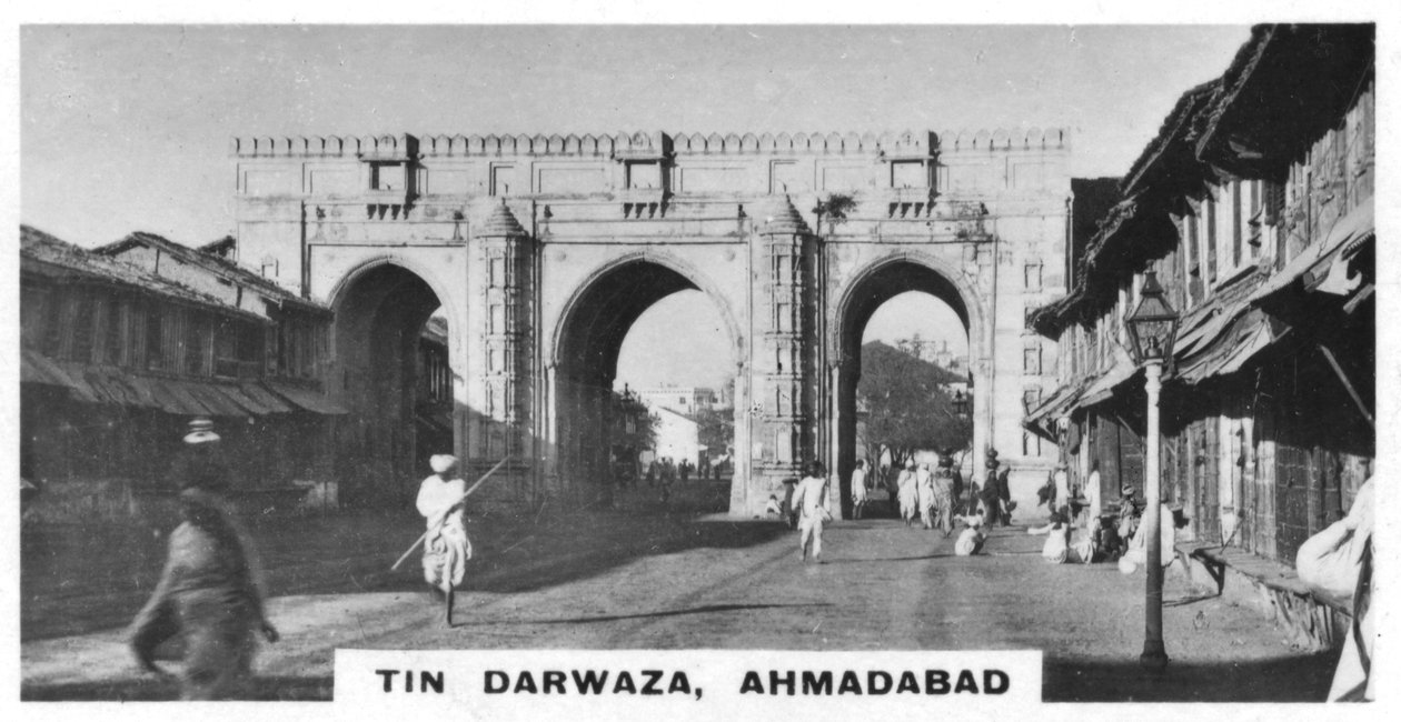 De tre døre, Ahmedabad, Gujarat, Indien, 1925 af Unbekannt