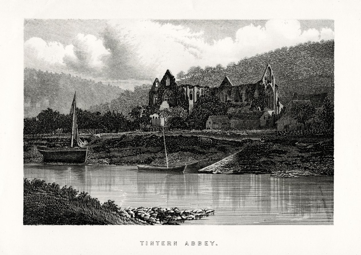 Tintern Abbey, Monmouthshire, England, 1896 af Unbekannt