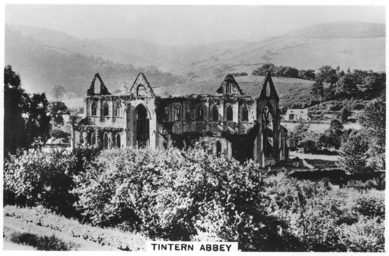 Tintern Abbey, Monmouthshire, Wales, 1937 af Unbekannt