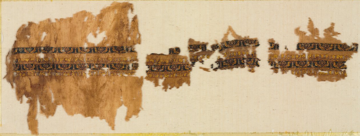 Tiraz med guld, sandsynligvis fra en bred ærme, 1013-1020. af Unbekannt