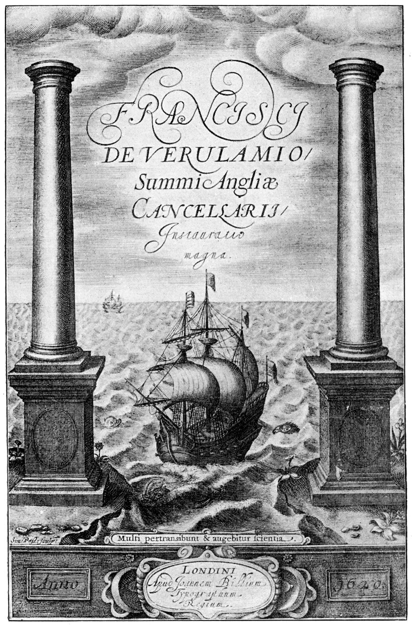 Titelblad til Francis Bacons Institutio Magna, 1620 1893 af Unbekannt