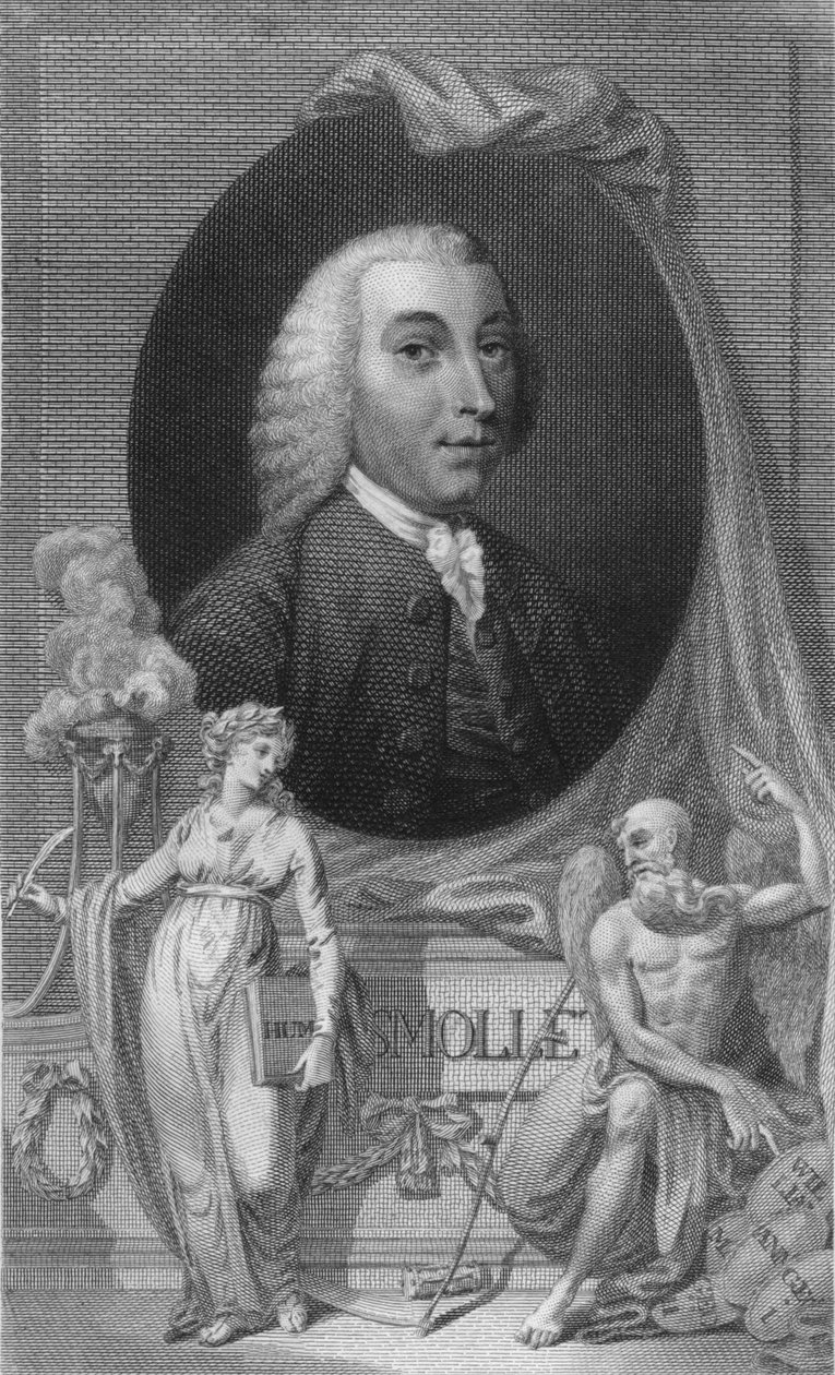 Tobias Smollett, 1790 af Unbekannt