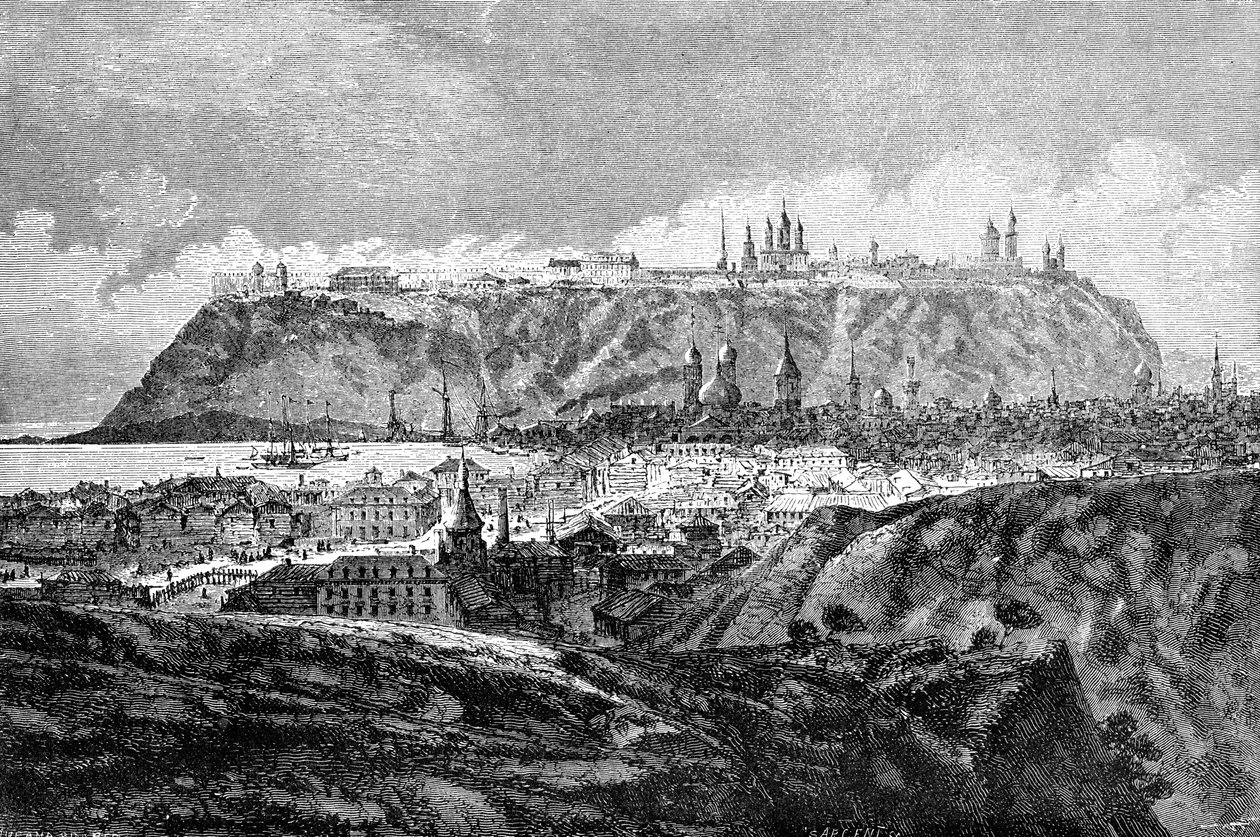 Tobolsk, Sibirien, Rusland, 1895 af Unbekannt