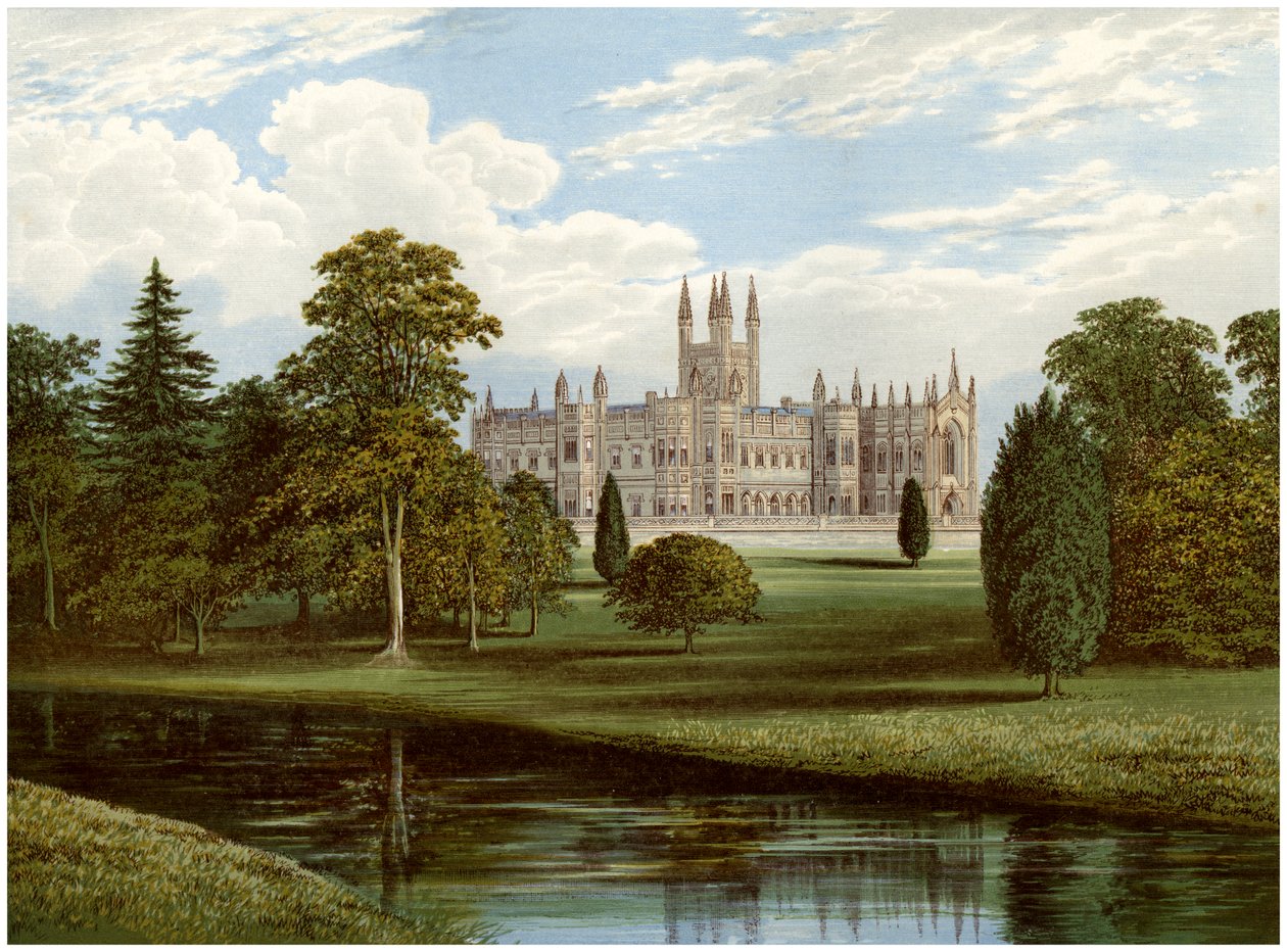 Toddington Park, Gloucestershire, hjemsted for Lord Sudeley, c1880 af Unbekannt