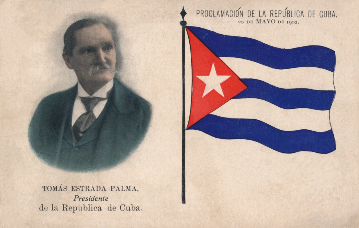 Tomas Estrada Palma, præsident for Republikken Cuba, 1902 af Unbekannt