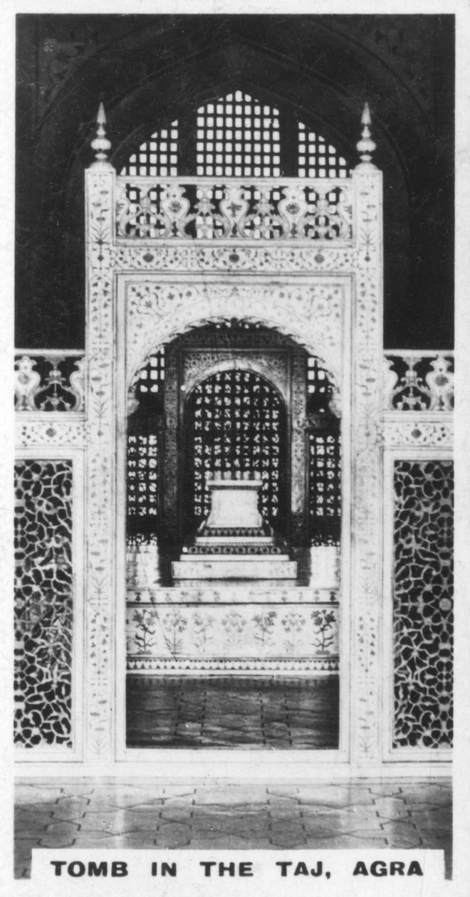 Grav i Taj, Agra, Uttar Pradesh, Indien, c1925. af Unbekannt