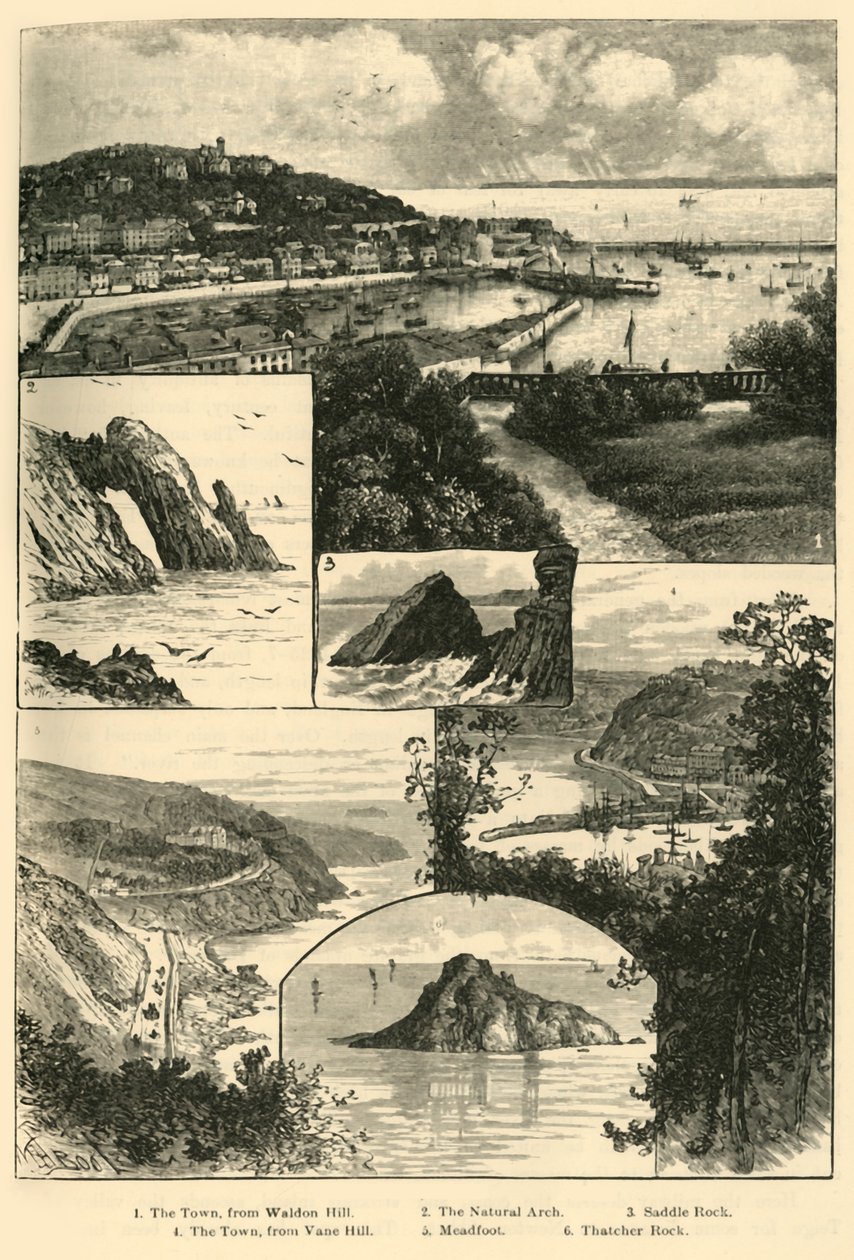 Torquay, 1898. af Unbekannt