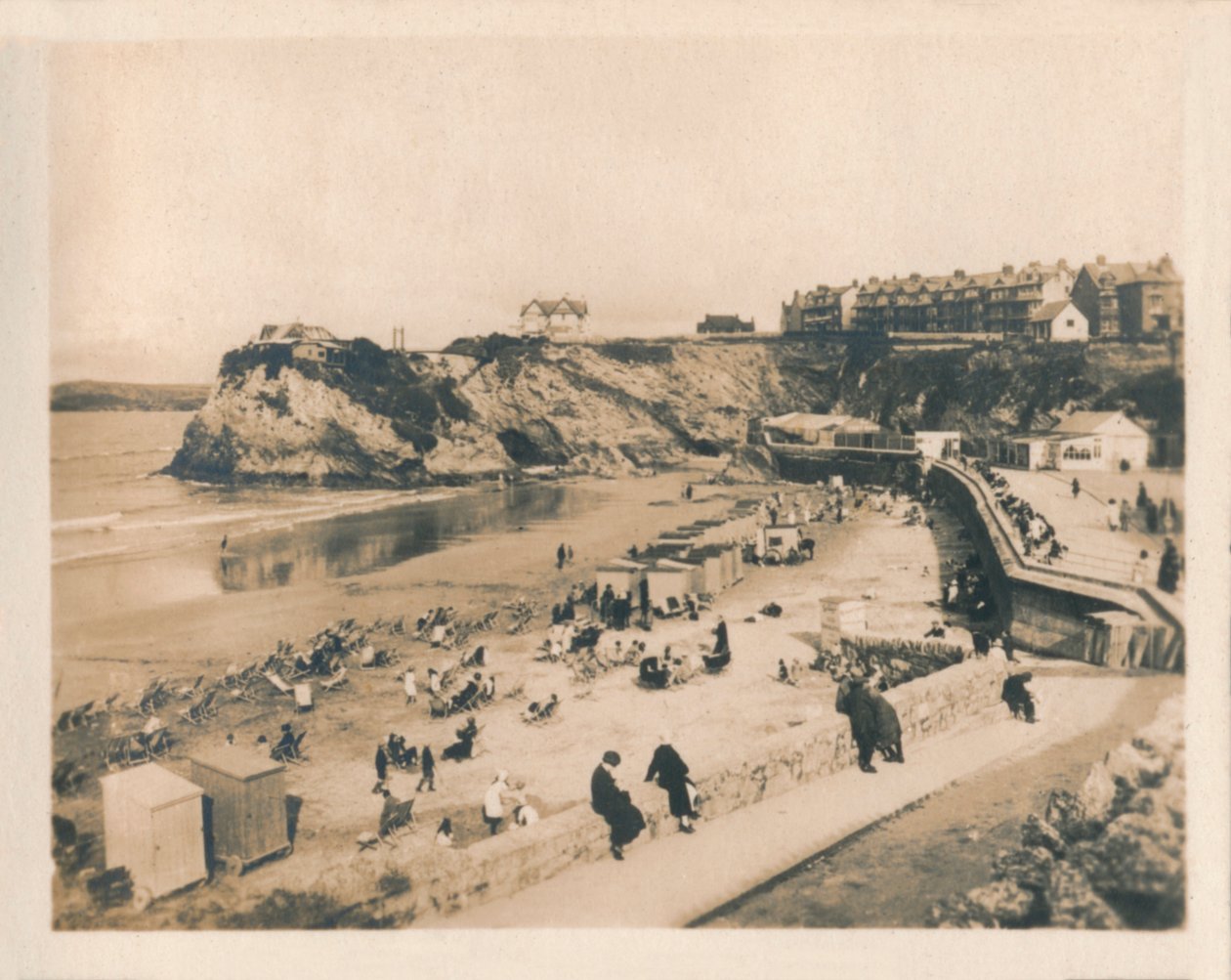 Towan Beach - Newquay, 1927 af Unbekannt