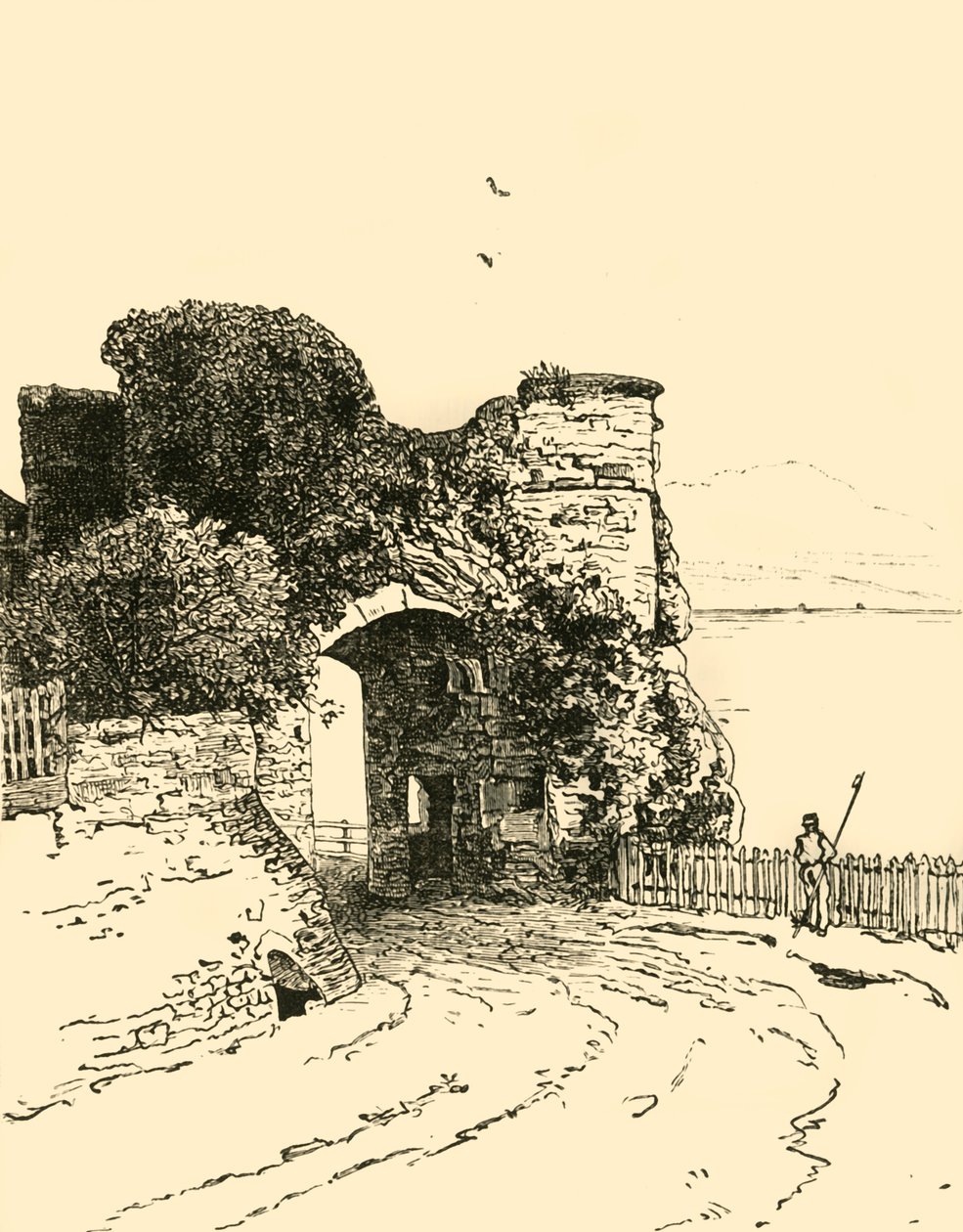 Byport, Winchelsea, 1898. af Unbekannt
