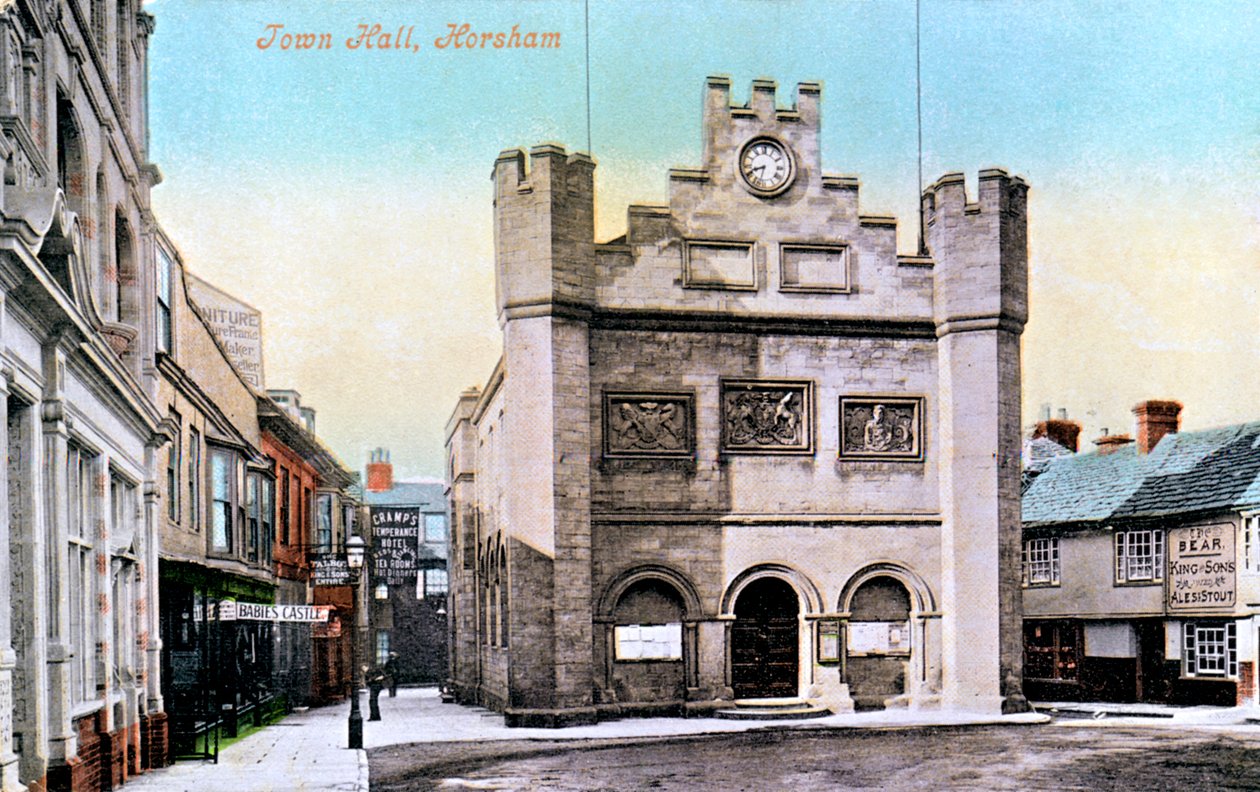 Rådhus, Horsham, 1906 af Unbekannt